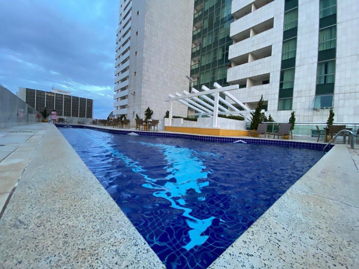 Flat Encantador No 11º Com Vista Pra Torre De Tv Brasília Eksteriør bilde
