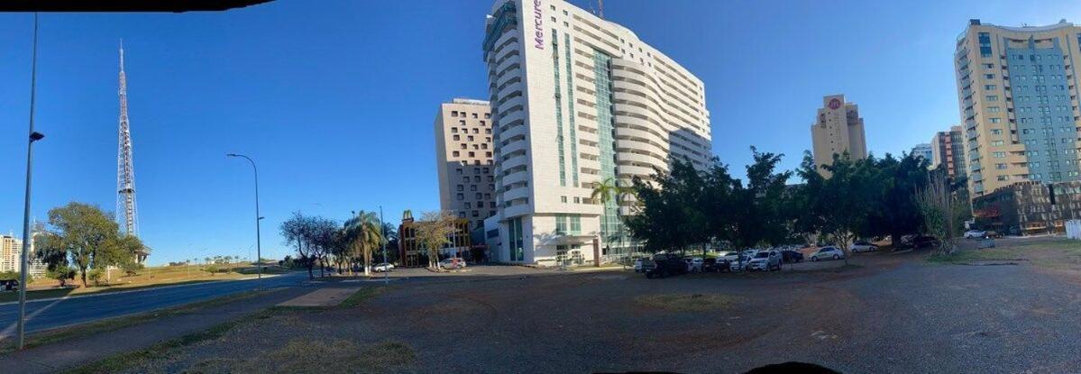 Flat Encantador No 11º Com Vista Pra Torre De Tv Brasília Eksteriør bilde
